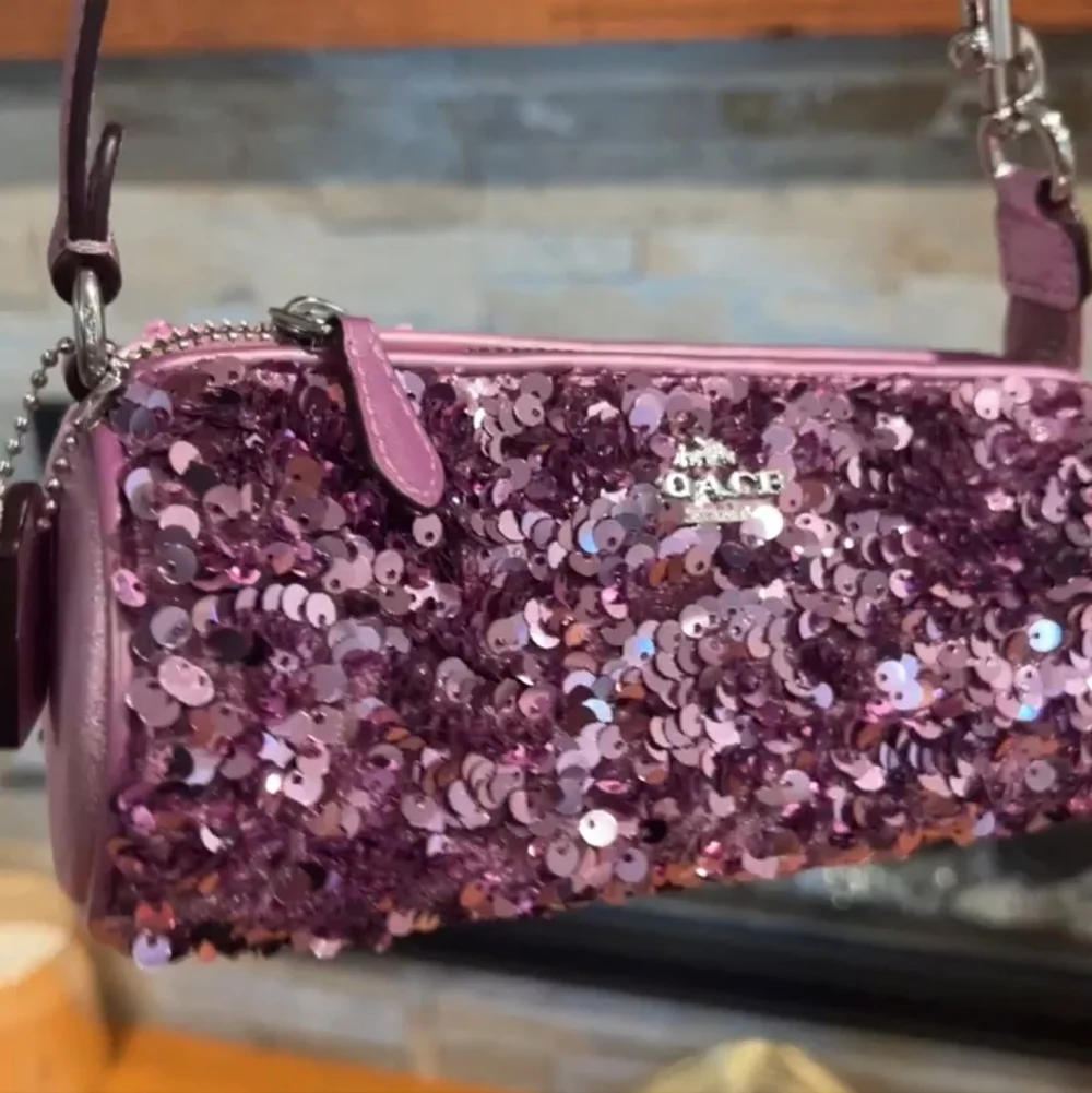 Coach Nolita Glitter Barrel Bag NWT - Picture 4 of 8